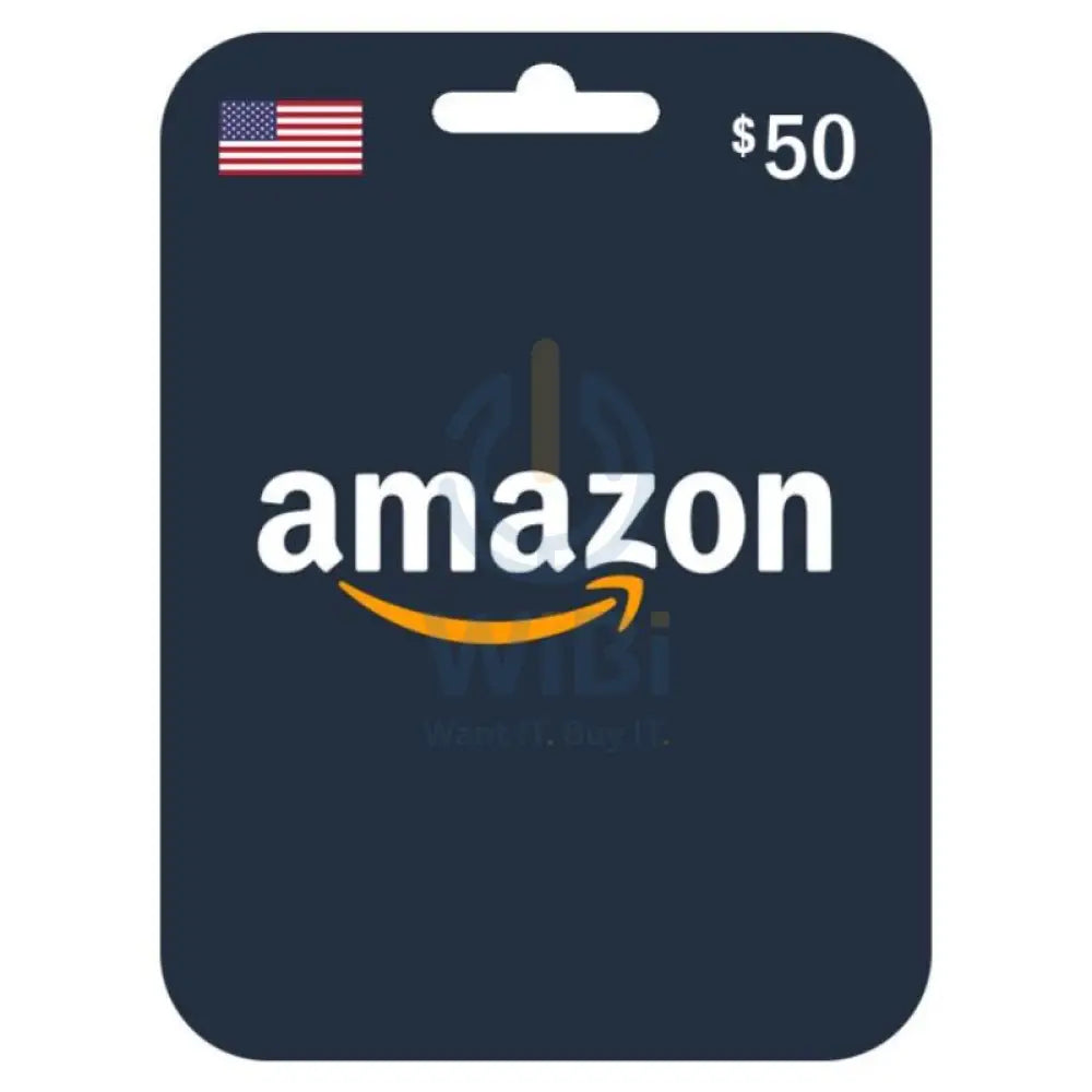 Amazon Gift Card $50 (U.S. Account) Digital Cards