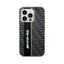 AMG Apple iPhone 14 Pro Max Transparent Double Layer Case with Carbon Pattern II - Black Accessories > Mobiles &
