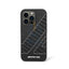 AMG Liquid Silicone Case Checkered Flag Pattern - Apple iPhone 14 Pro Max / Black / White Accessories > Mobiles &