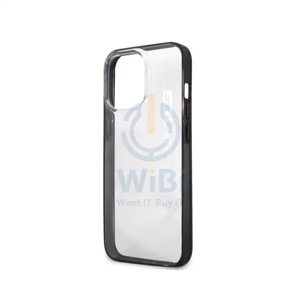 AMG PU Hard Case With Black Matte TPU Rim - Apple iPhone 14 Pro / Transparent Accessories > Mobiles & Tablets > Mobiles