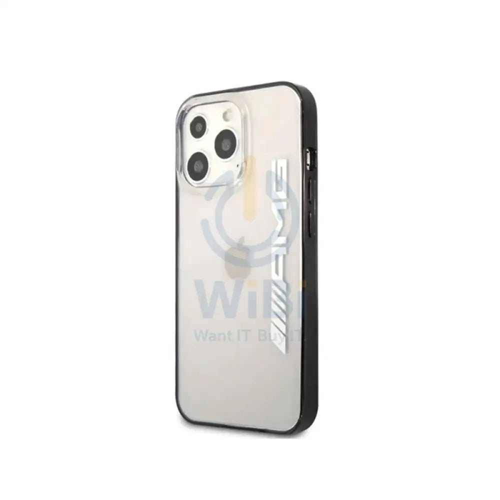 AMG PU Hard Case With Black Matte TPU Rim - Apple iPhone 14 Pro / Transparent Accessories > Mobiles & Tablets > Mobiles