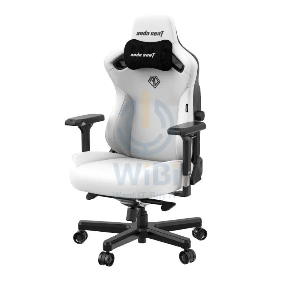 AndaSeat Kaiser 3 Gaming Chair - Large / White Accessories > Chairs > Gaming Zone