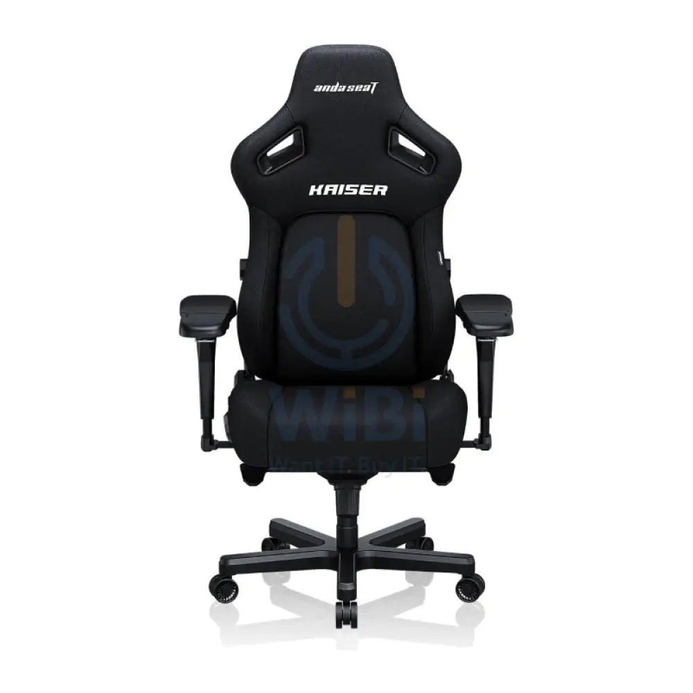 AndaSeat Kaiser 4 Gaming Chair - Large / Black Fabric Accessories > Chairs > Gaming Zone