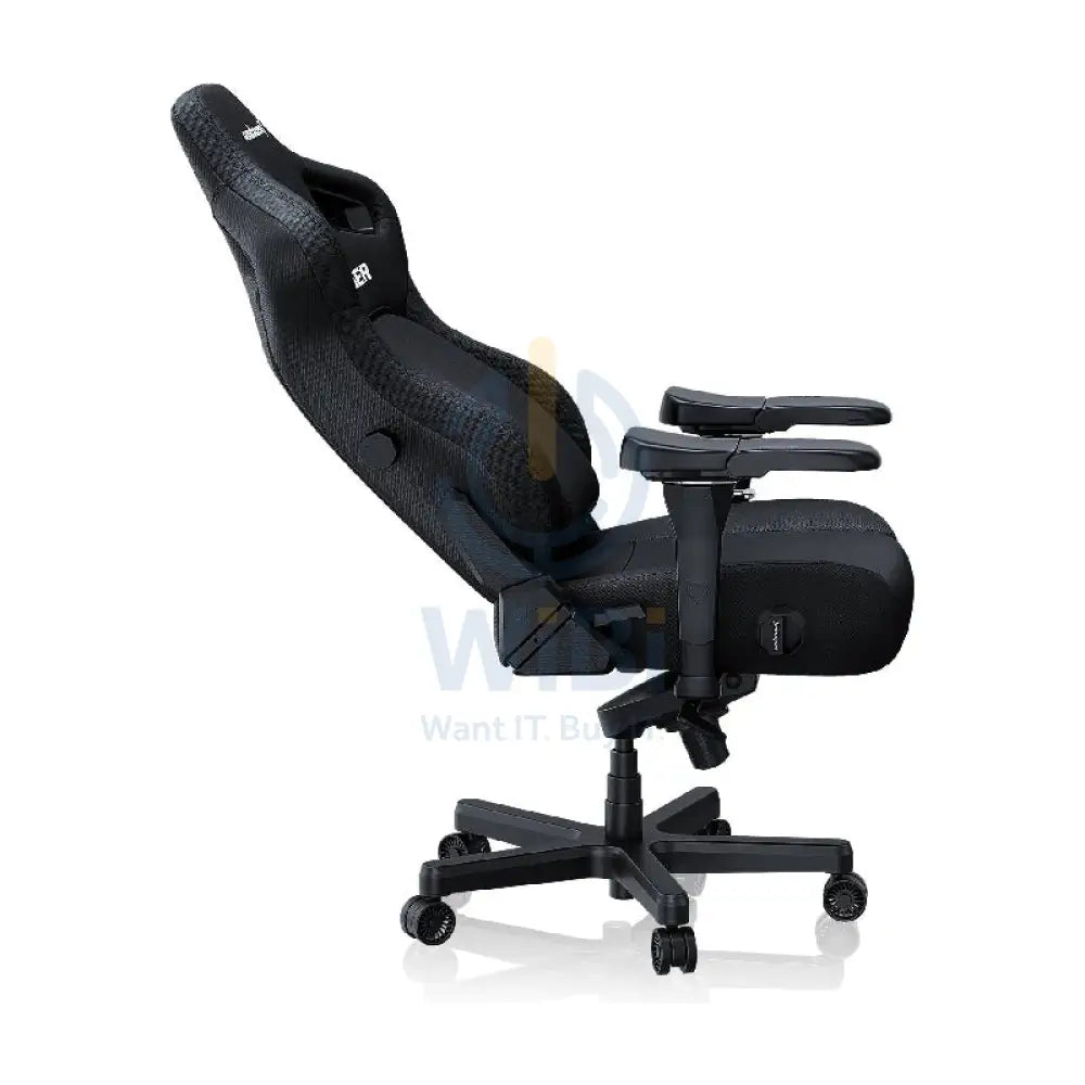 AndaSeat Kaiser 4 Gaming Chair - Large / Black Fabric Accessories > Chairs > Gaming Zone