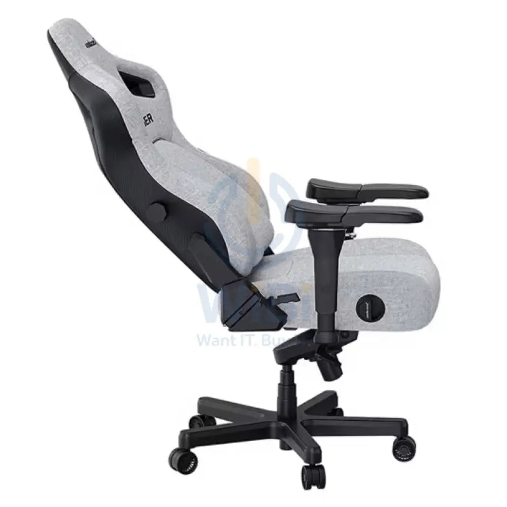 AndaSeat Kaiser 4 Gaming Chair - XL / Grey Fabric Accessories > Chairs > Gaming Zone