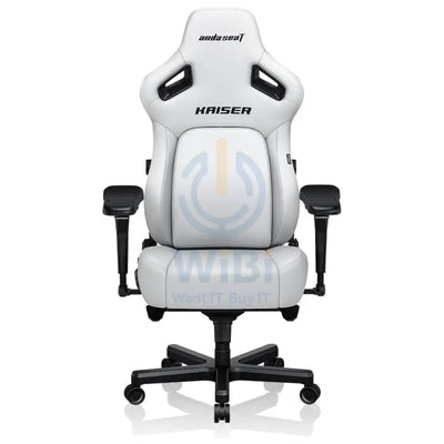AndaSeat Kaiser 4 Gaming Chair - XL / White Accessories > Chairs > Gaming Zone