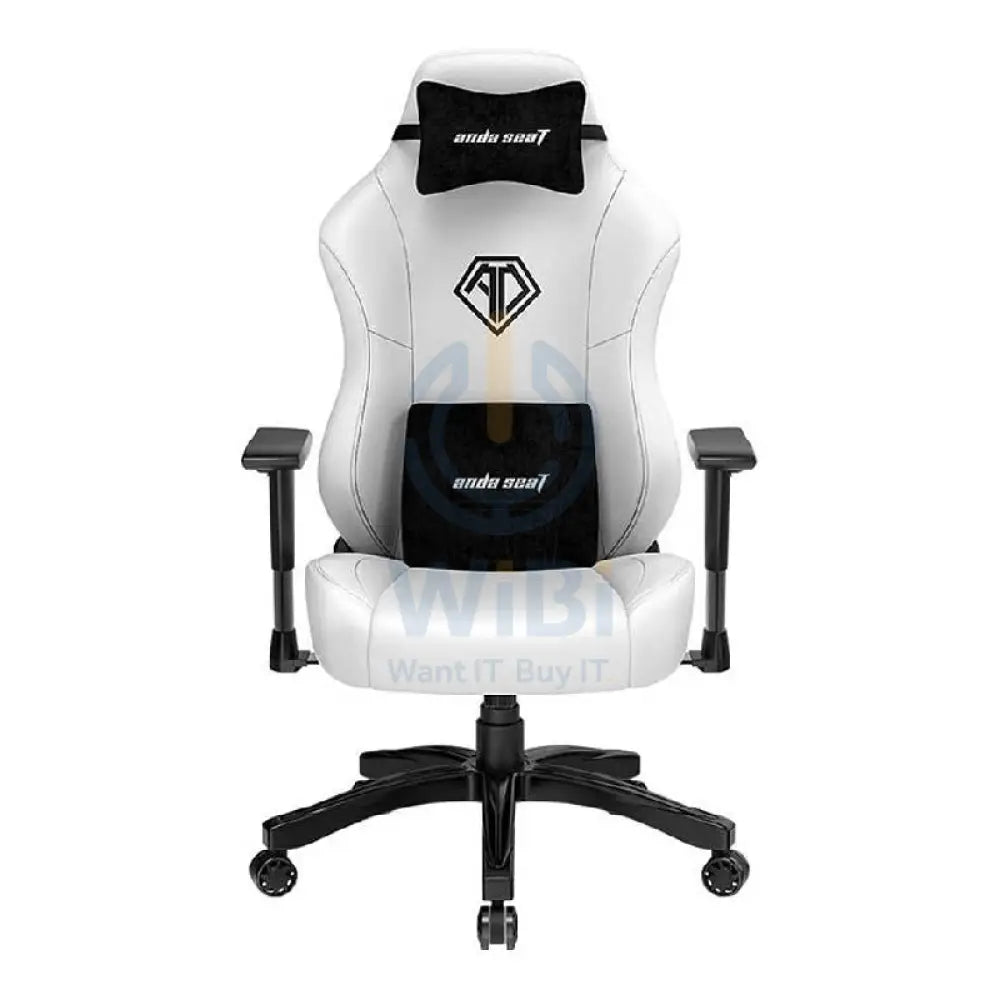 AndaSeat Phantom 3 Gaming Chair - Large / White Accessories > Chairs > Gaming Zone