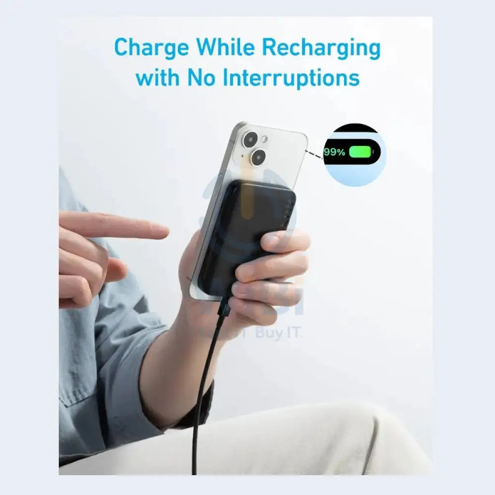 Anker 321 MagGo Battery (PowerCore 5K) -Black Accessories > Power Bank