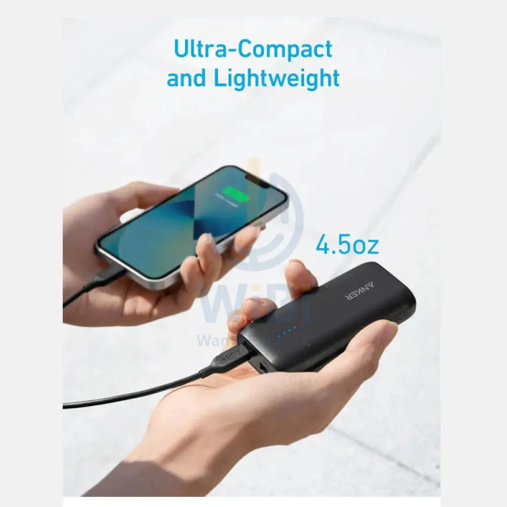 Anker 321 Power Bank 5000 -Black Accessories > Power Bank > Offer Zone