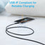 Anker 322 USB-A to USB-C Cable Braided (0.9m/3ft) -Black Accessories > Cables & Converters > Cables