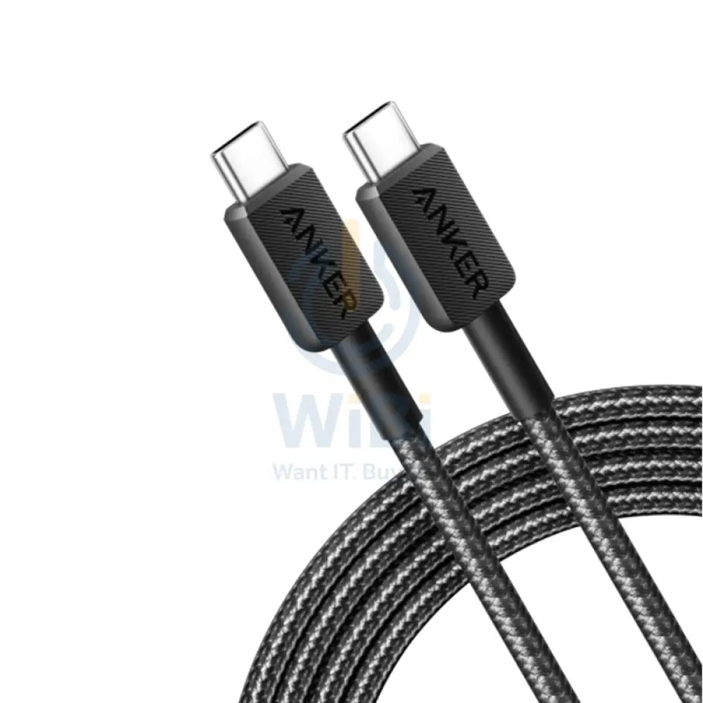 Anker 322 USB-C to USB-C Cable - 60W / 1.8 Meter / Black Accessories > Cables & Converters > Cables > Offer Zone