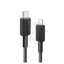 Anker 322 USB-C to Lightning Braided Charging Cable - 0.9m (3ft) / Black Accessories > Mobiles & Tablets > Tablets