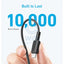 Anker 322 USB-C to Lightning Braided Charging Cable - 0.9m (3ft) / Black Accessories > Mobiles & Tablets > Tablets