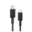 Anker 322 USB-C to Lightning Braided Charging Cable - 1.8m (6ft) / Black Accessories > Mobiles & Tablets > Tablets