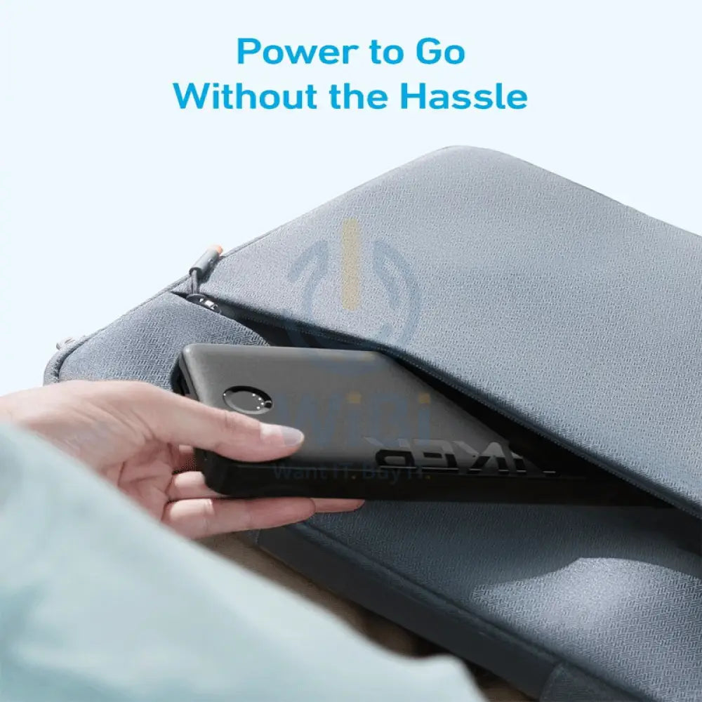 Anker 325 Power Bank - 20000mAh / 15W / USB-C / USB-A / Black Accessories > Power Bank > Offer Zone