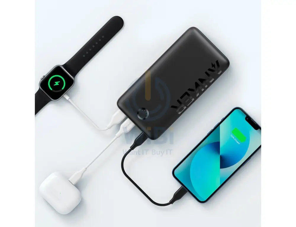 Anker 335 PD PowerCore Power Bank - 20000mAh / 20W / Black Accessories > Power Bank > Offer Zone