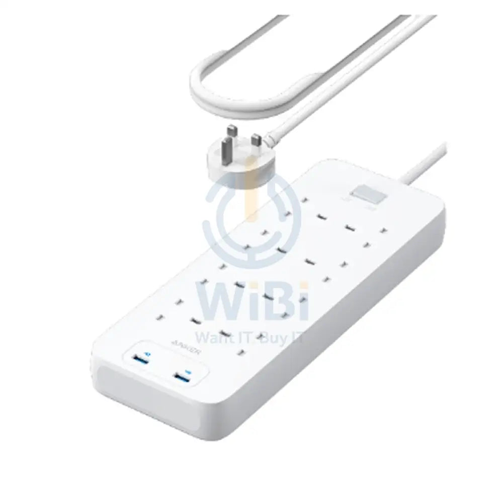 Anker 342 USB Power Strip 8 in 1 - White Accessories > Power > Power Protection > Surge Protector > Offer Zone