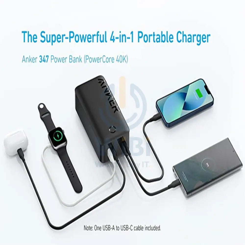 Anker 347 Power Bank (PowerCore 40K) 30W PD - Black Accessories > Power Bank