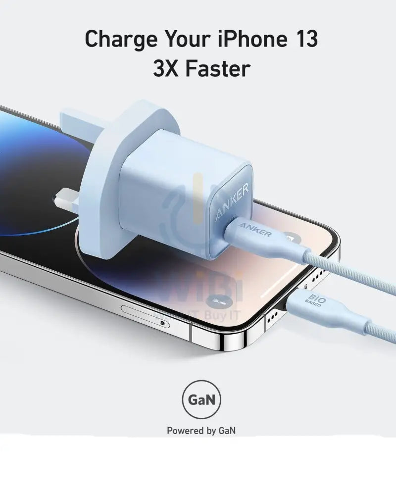 Anker 511 Charger (Nano 3 30W) -Blue Accessories > Power Adapters > Offer Zone