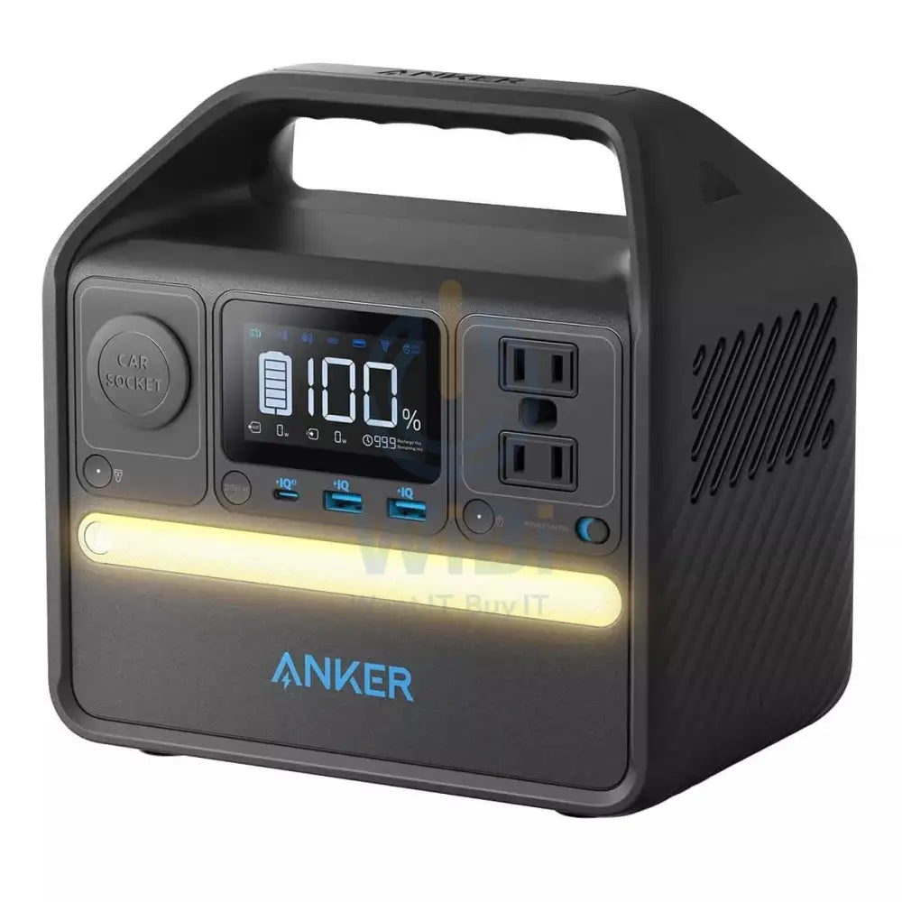 Anker 521 Portable Power Station (PowerHouse200W / 256Wh) - Black Accessories > Smart Devices
