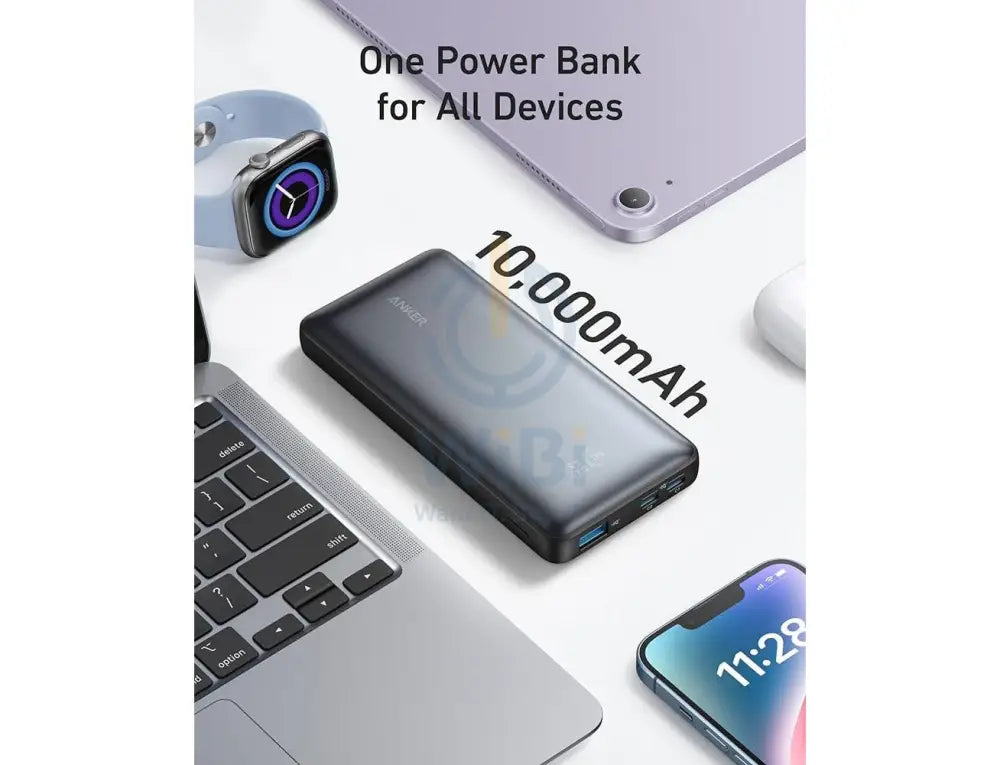 Anker 533 PD PowerCore Power Bank - 10000mAh / 25W / Black Accessories > Power Bank > Offer Zone