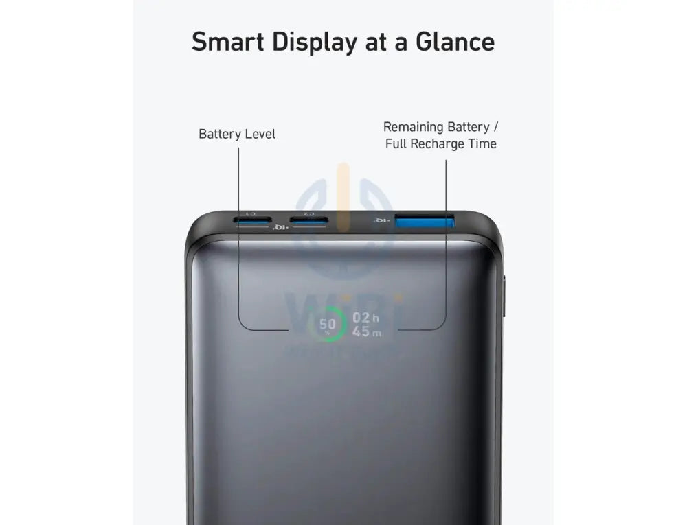 Anker 533 PD PowerCore Power Bank - 10000mAh / 25W / Black Accessories > Power Bank > Offer Zone