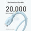 Anker 542 USB-C to Lightning Cable (Bio-Based) (0.9m/3ft) -Blue Accessories > Cables & Converters > Cables > Offer Zone