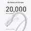 Anker 542 USB-C to Lightning Cable (Bio-Based) (0.9m/3ft) -White Accessories > Cables & Converters > Cables > Offer Zone