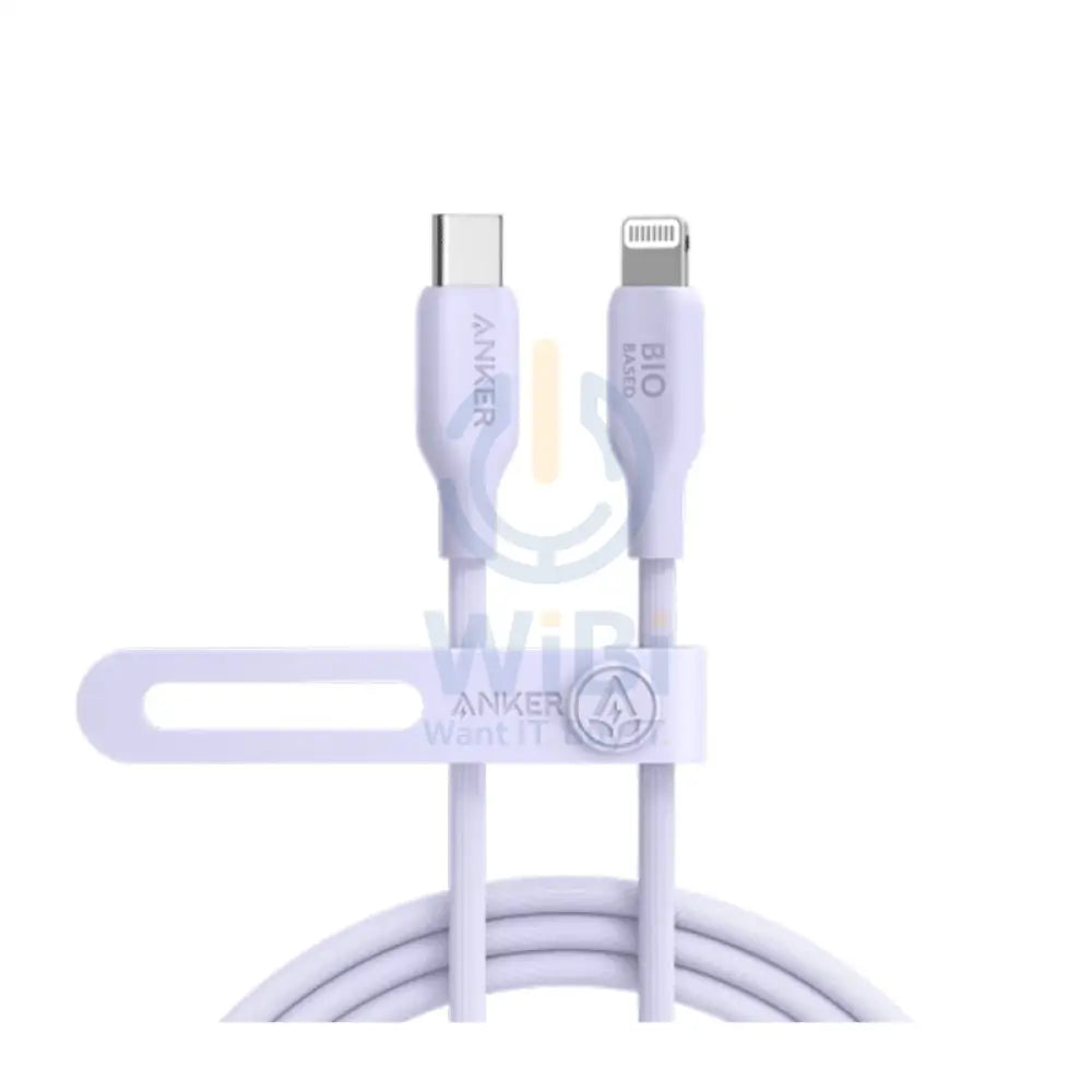 Anker 542 USB-C to Lightning Cable (Bio-Based) (1.8m/6ft) -Violet Accessories > Cables & Converters > Cables > Offer
