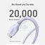 Anker 542 USB-C to Lightning Cable (Bio-Based) (1.8m/6ft) -Violet Accessories > Cables & Converters > Cables > Offer