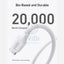 Anker 544 USB-C to USB-C Cable 140W (Bio-Based) (0.9m/3ft) -White Accessories > Cables & Converters > Cables > Offer