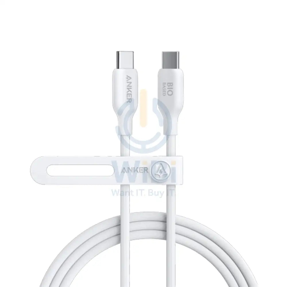 Anker 544 USB-C to USB-C Cable 140W (Bio-Based) (1.8m/6ft) -White Accessories > Cables & Converters > Cables > Offer