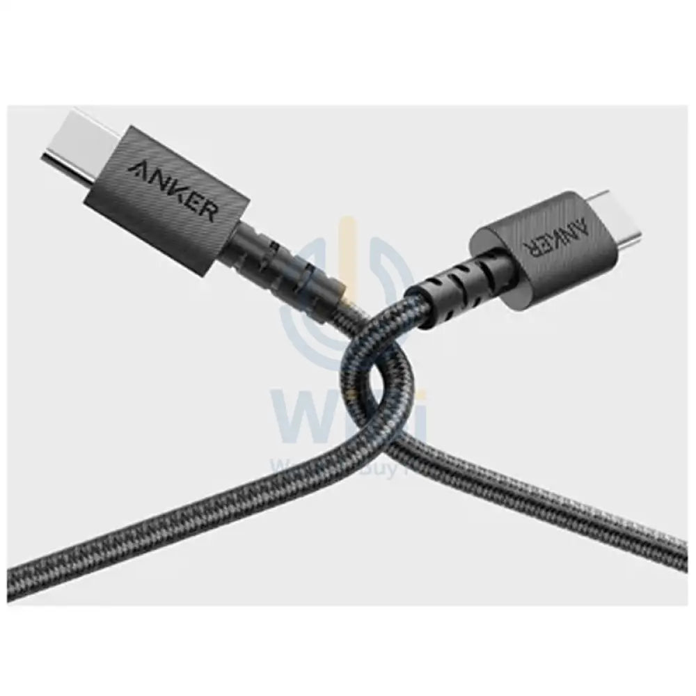 Anker 544 USB-C to USB-C Cable 140W (Bio-Nylon) (0.9m/3ft) -Black Accessories > Cables & Converters > Cables > Offer
