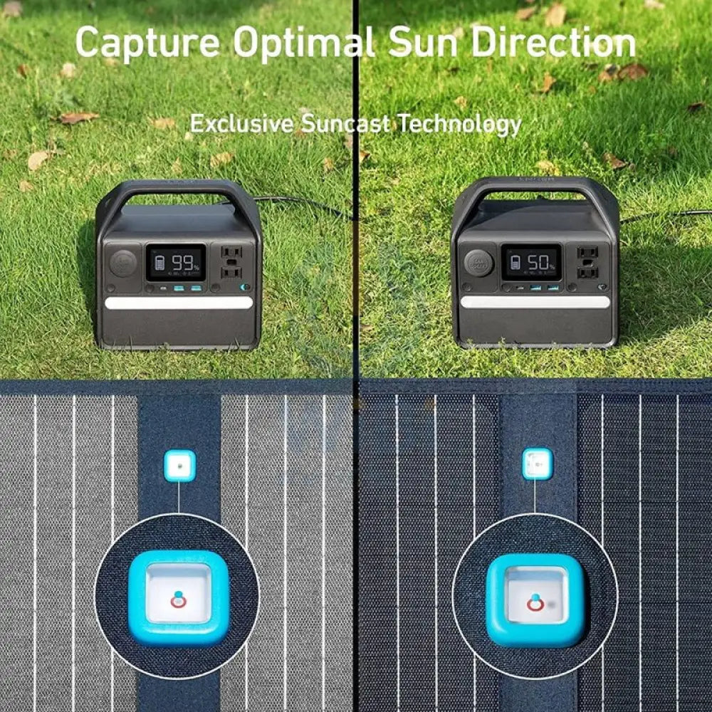 Anker 625 Solar Panel 100W -Black Accessories > Smart Devices