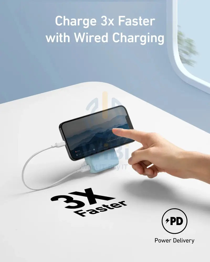 Anker 633 Magnetic Foldable Power Bank - 10,000mAh / Blue Accessories > Power Adapters
