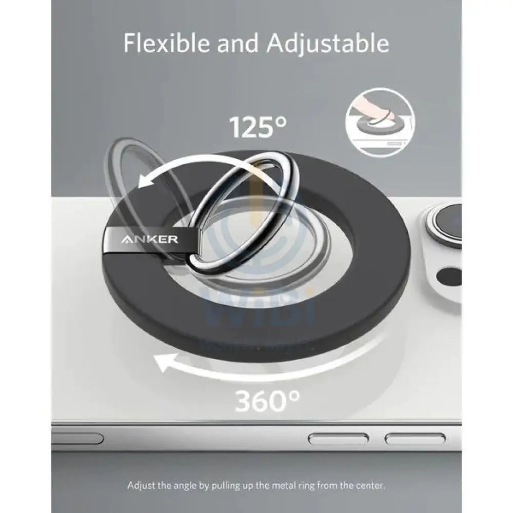Anker 640 Magnetic Phone Grip (Maggo) - Black Accessories > Mobiles & Tablets > Mobiles