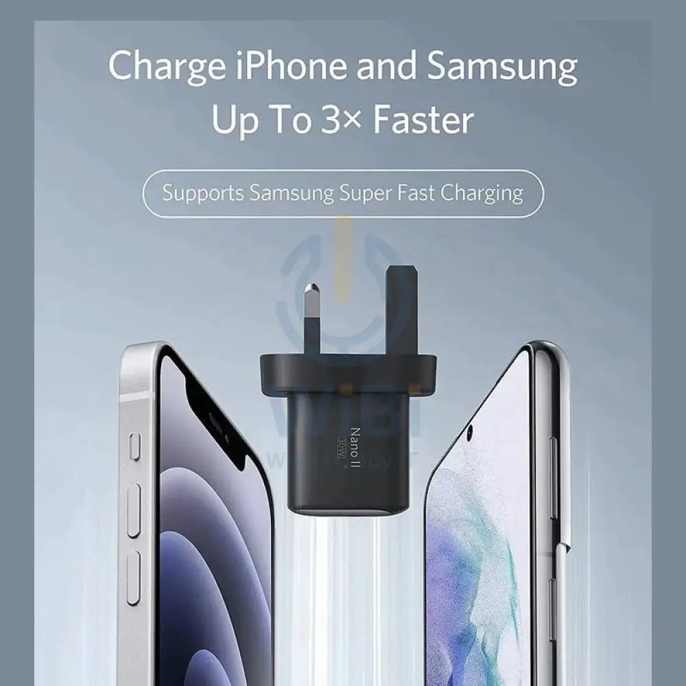 Anker 711 Charger Nano II 30W – Black Accessories > Power Adapters