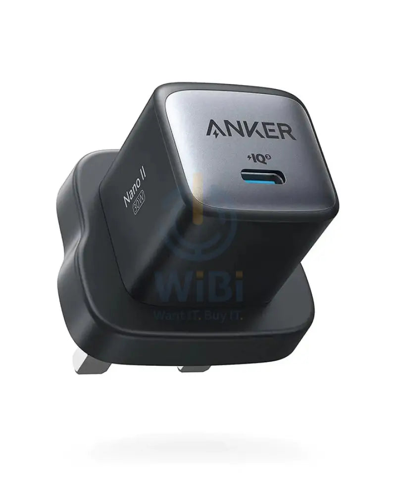 Anker 711 Charger Nano II 30W – Black Accessories > Power Adapters