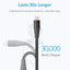 Anker C89 Powerline + II Lightning Cable - 0.9 Meter / Black Accessories > Cables & Converters > Cables