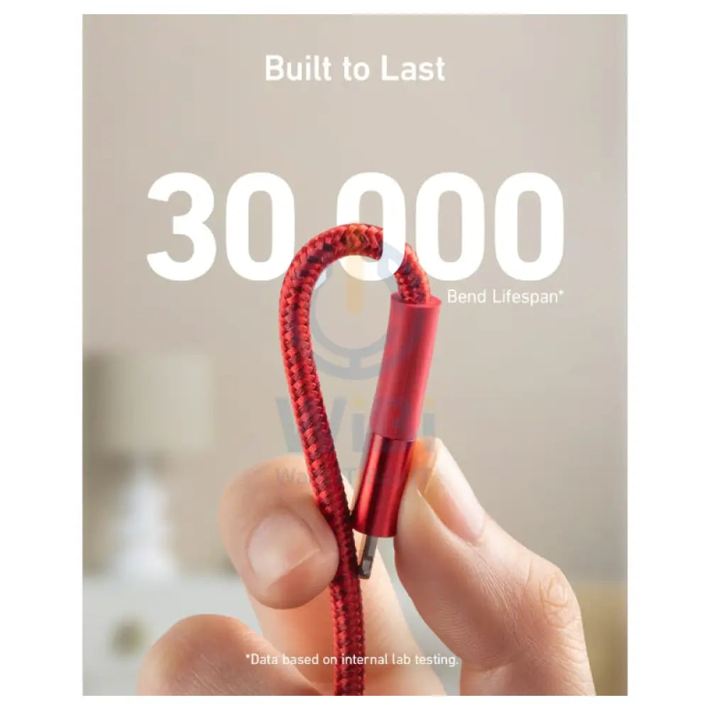 Anker C89 Powerline + II Lightning Cable - 1.8 Meter / Red Accessories > Cables & Converters > Cables