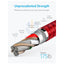 Anker C89 Powerline + II Lightning Cable - 1.8 Meter / Red Accessories > Cables & Converters > Cables