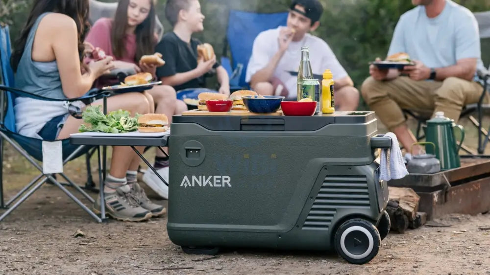 Anker EverFrost Powered Cooler 40 - Black / Green Accessories > Smart Devices