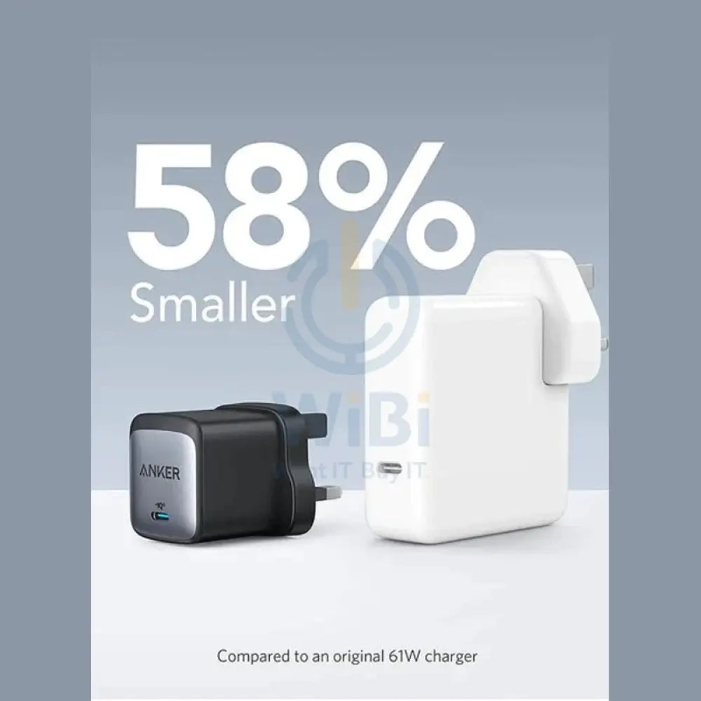 Anker Nano II 65W Power Adapter - USB-C / Black Accessories > Power Adapters