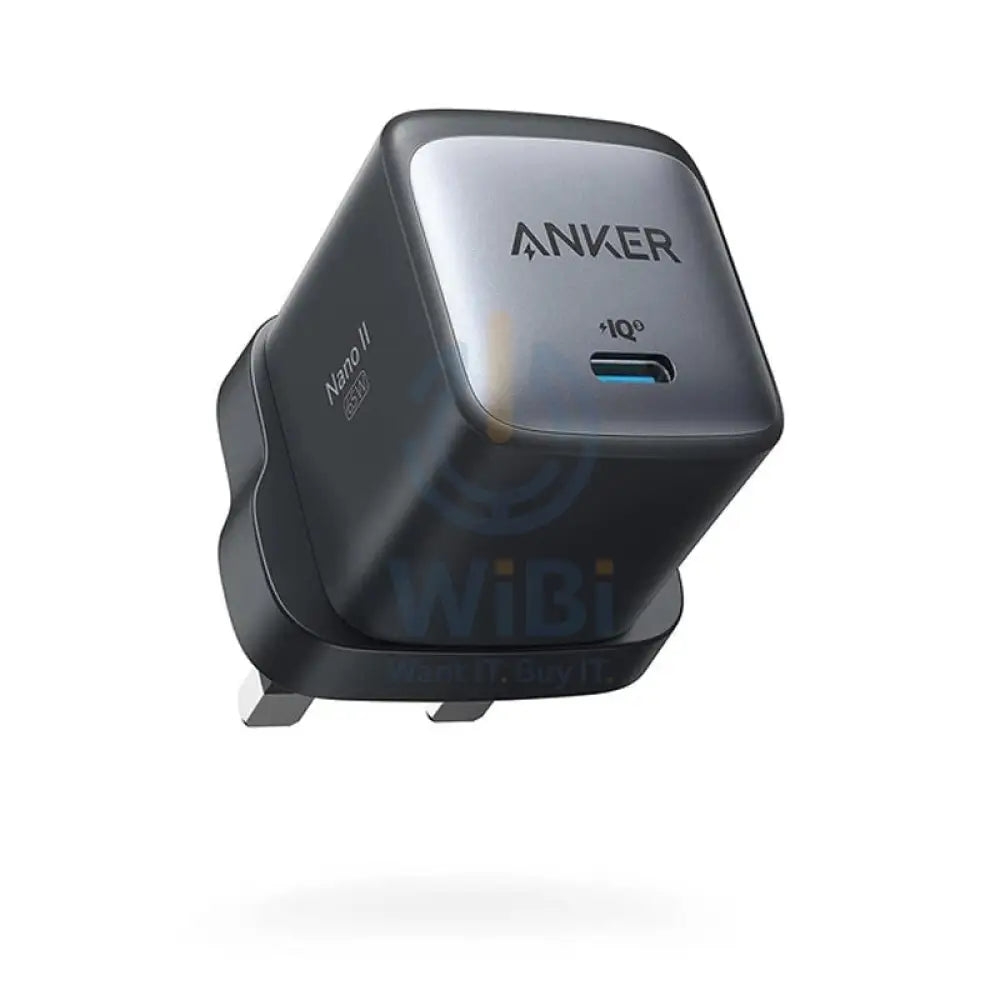 Anker Nano II 65W (GaN II) Adapter - 65W / USB-C / Black