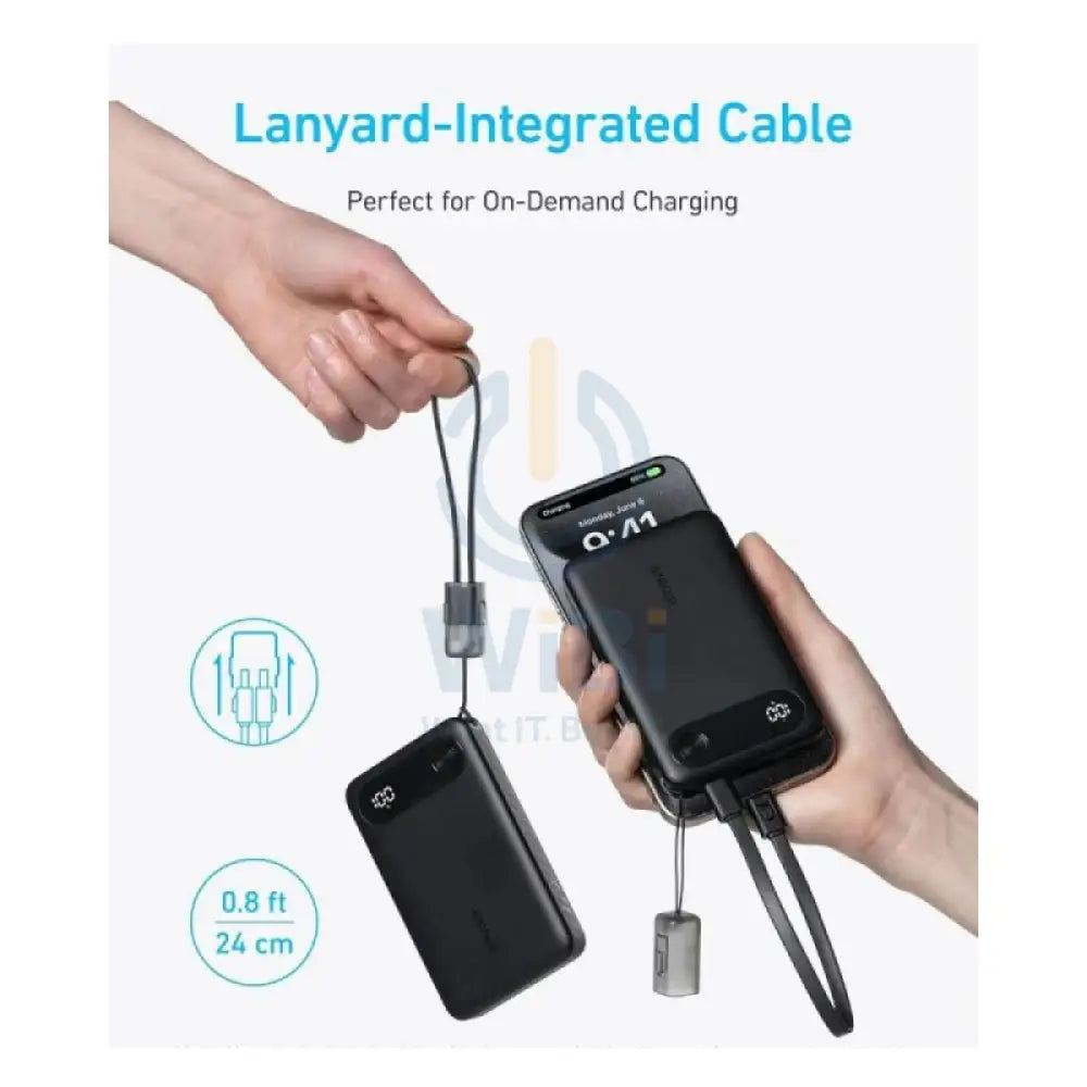 Anker Power Bank - 22.5W / USB-C / 10000mAh / Black Accessories > Power Bank > Offer Zone