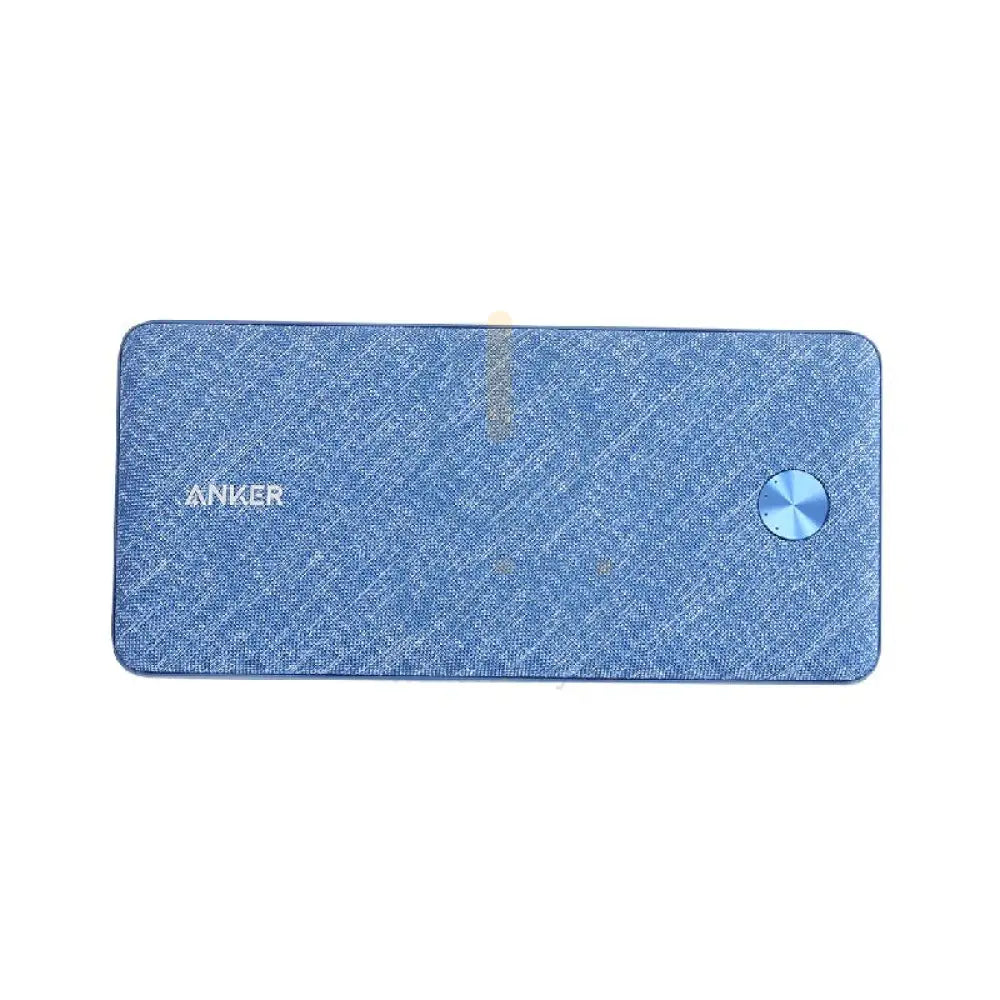 Anker PowerCore Metro Essential Power Bank - 20,000mAh / 18W / Blue Fabric Accessories > Power Bank
