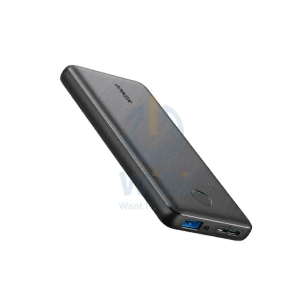 Anker PowerCore Slim Power Bank - 10,000mAh / 12W / 2x USB-C / 1x USB-A / Black Accessories > Power Bank > Offer Zone