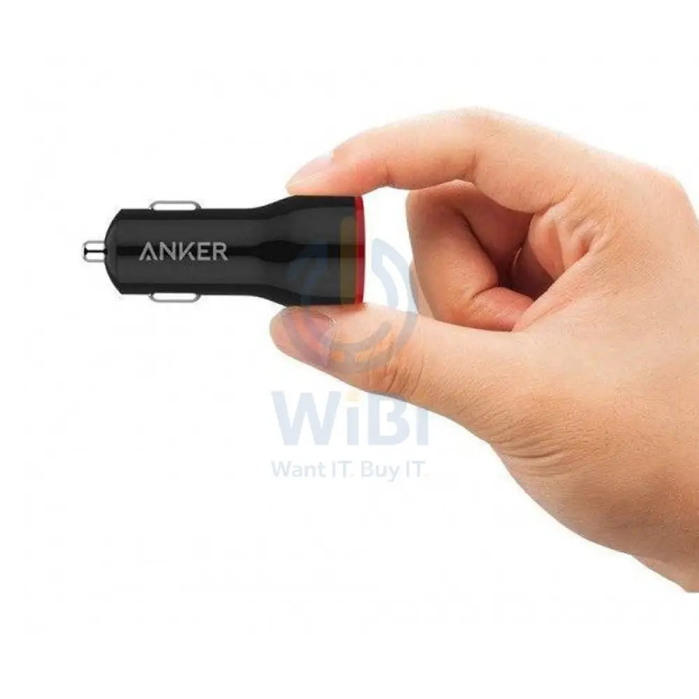 Anker PowerDrive 2 Dual Port Car Charger - 2x USB 2.0 / Black Accessories > Mobiles & Tablets > Mobiles > Car Chargers