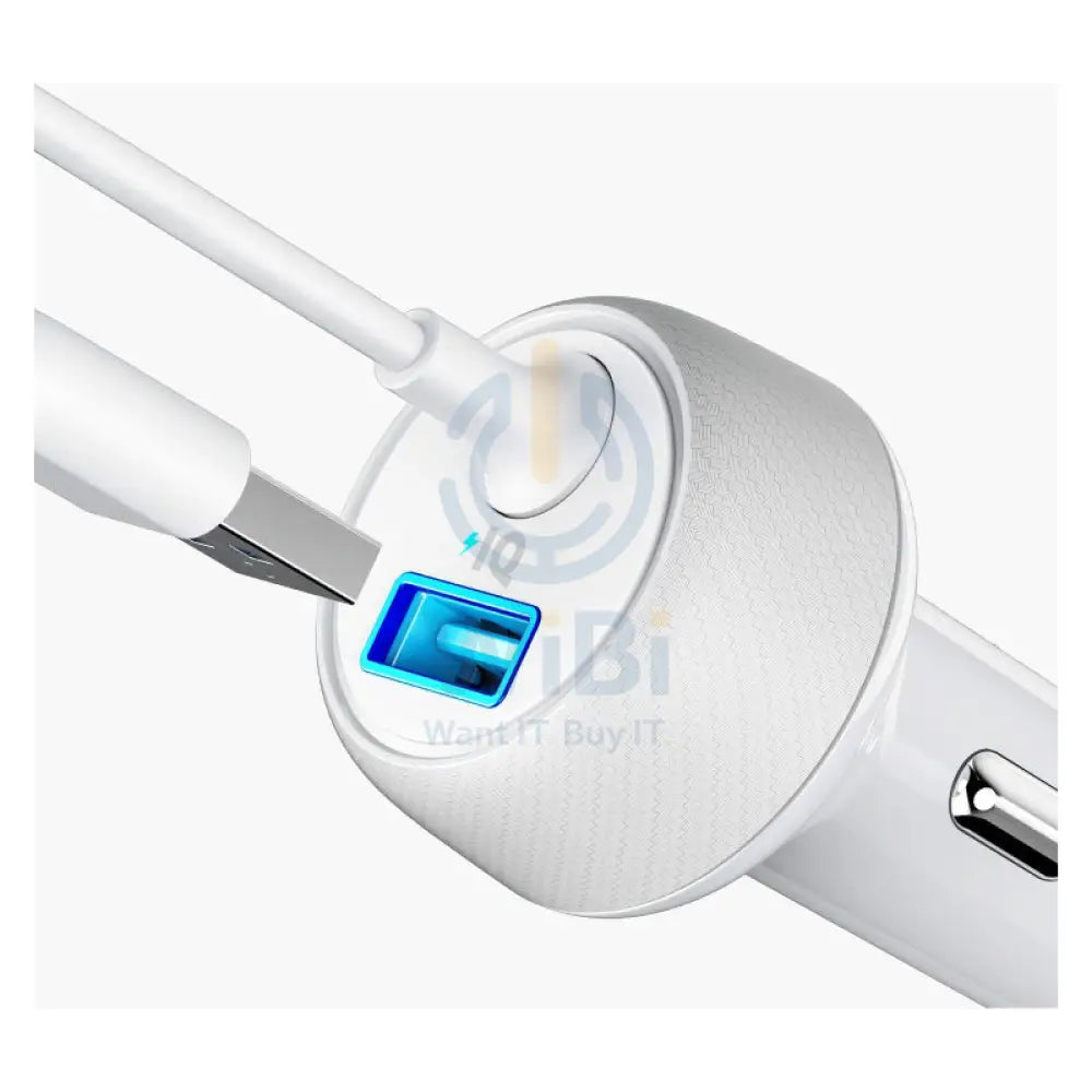 Anker PowerDrive 2 Elite Car Charger with Lightning Cable - USB-A / White Accessories > Mobiles & Tablets > Mobiles >