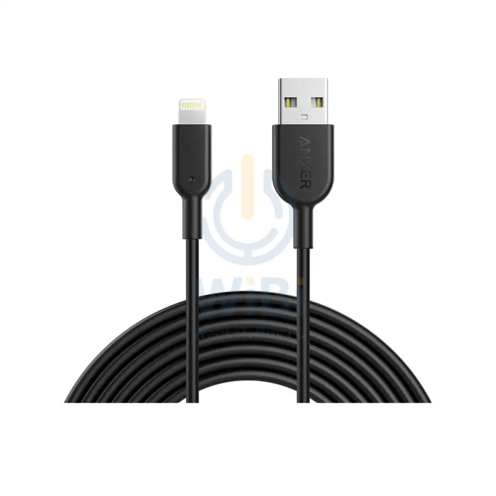Anker PowerLine II Lightning Cable - USB 2.0 / 0.9m / Black
